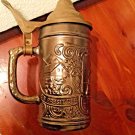 Vintage EIN PROSIT DER GEMUTLICHKEIT Collectible Beer Stein Glass