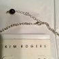 Kim Rogers Women&acirc;��s Two Pc Set Fish Hook Dangle Earrings 16&acirc;�� Necklace Red Black