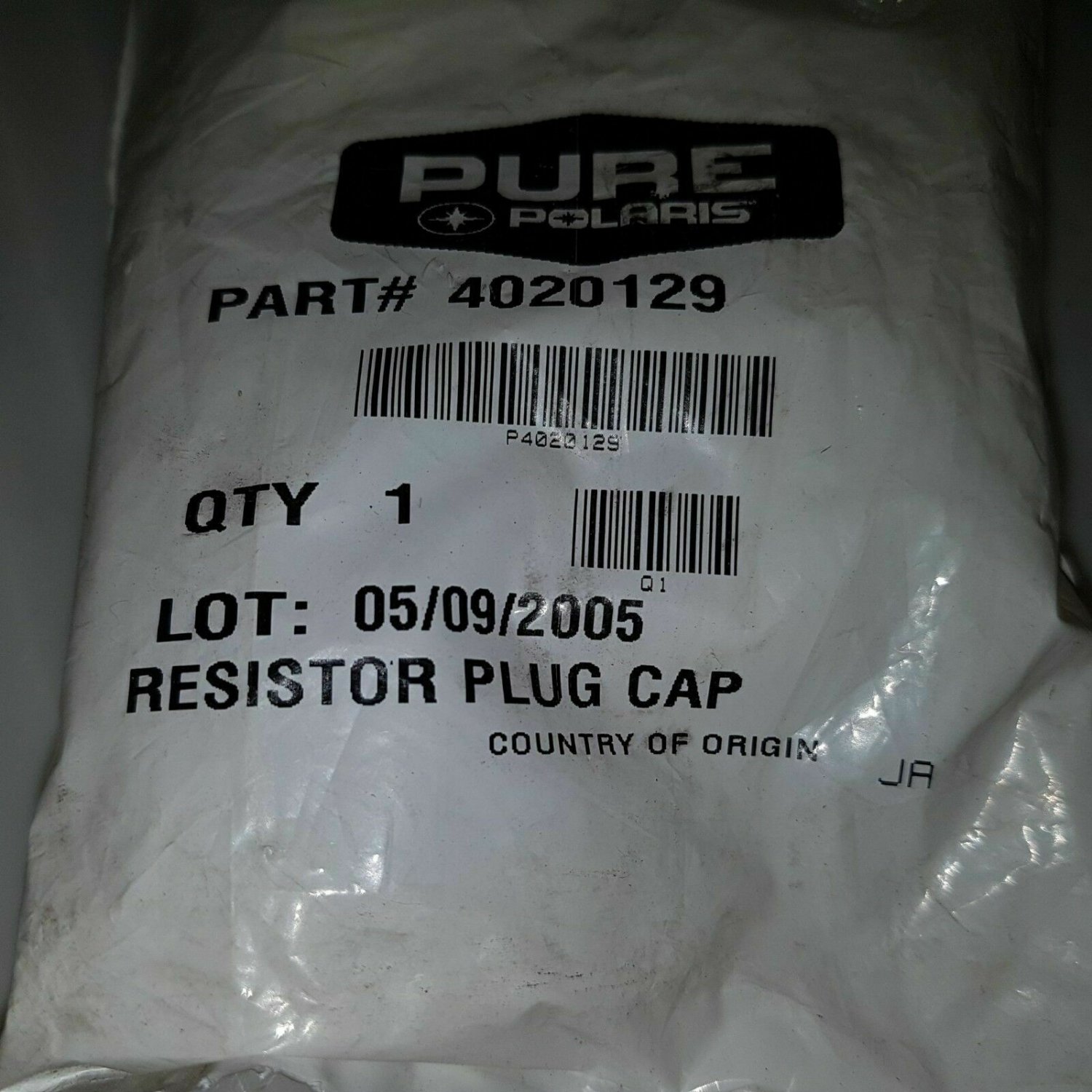 Polaris New OEM Spark Plug Boot End Cap ES Resistor 4020129