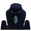 HAND CRAFTED LIGHT GREEN AGET LOCKET