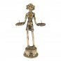 HANDMADE BRASS CANDLE STAND HUMAN MOTIF