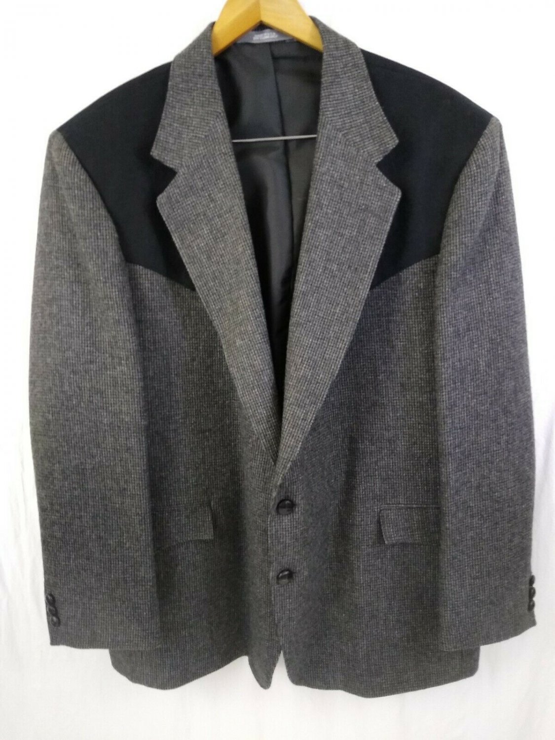 Authentic Taos Country Western Collection Wool Tweed Mens Sport Coat Size 48