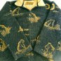 Bear Ridge Outfitters Black Brown Polyester  Fleece Womens Jacket Bears Size L