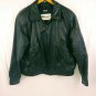 Wilsons Thinsulate Zip Out Liner Black Leather Bomber Style Jacket Mens Size XL