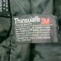 Wilsons Thinsulate Zip Out Liner Black Leather Bomber Style Jacket Mens Size XL