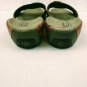 Merrell J46188 Dewberry Brown 2" Wedge Non-Slip Sandals Womens Size 8