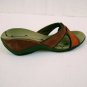 Merrell J46188 Dewberry Brown 2" Wedge Non-Slip Sandals Womens Size 8