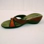 Merrell J46188 Dewberry Brown 2" Wedge Non-Slip Sandals Womens Size 8