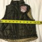 Calvin Klein Puffer Vest Baby 3-6 Months Infant Newborn Brown