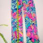 Lilly Pulitzer Capri Yoga Leggings Womens XS Crop AthleticEUC Polyester Spandex