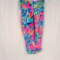 Lilly Pulitzer Capri Yoga Leggings Womens XS Crop AthleticEUC Polyester Spandex