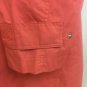 White Stag Trench Coat Raincoat Woman&acirc;��s Plus Size 3X Coral Hand Pockets