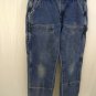 Carhartt Heavy Blue Cotton Denim Double Front Men's Carpenter Pants (33x30)33x29