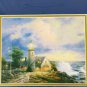 Home Interiors Thomas Kinkade Library Edition A Light In The Storm 18 x 16