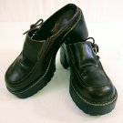 Vintage Skechers Somethin' Else Chocolate Brown Slip On Chunky Shoes Womens 8.5