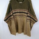 Trader Bay Green Grey Cotton Bld Pullover Long Sleeve Knit Sweater Mens Size 2XL