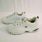 Skechers Premium Sport White Leather Womens Slip On Walking Shoes Size 7.5