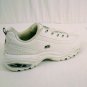 Skechers Premium Sport White Leather Womens Slip On Walking Shoes Size 7.5