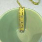 Vintage Bauer Los Angeles 4 Swirl Flower Pot Green Good