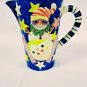 Epoch by Noritake Mr Snowman Pitcher  Hand Painted EXCELLENT CONDITION