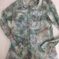 Wrangler Pearlsnap Top Womens Medium Western Cotton Blouse