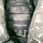 Claiborne Mens Black Lambskin Leather Quilted Lining Jacket Size Medium NICE