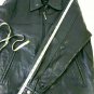 Claiborne Mens Black Lambskin Leather Quilted Lining Jacket Size Medium NICE
