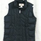 Woolrich Puffer Vest Women's Black Polyester Size Medium