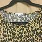 Velvet Torch Dress Womens Size Small Leopard Stretch Dress