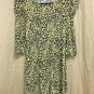 Velvet Torch Dress Womens Size Small Leopard Stretch Dress