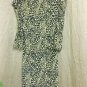 Velvet Torch Dress Womens Size Small Leopard Stretch Dress