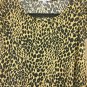 Velvet Torch Dress Womens Size Small Leopard Stretch Dress