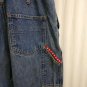 Revolt Vintage Classic Cotton Denim Bib Overalls Handmade Accents Womens Size S