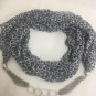 Scarf Womens Infinity Sheer With Attached Chain