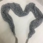 Scarf Womens Infinity Sheer With Attached Chain