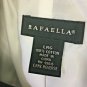 Rafaella Jacket Womens Size Large Bell 3/4 Sleeve Animal Print Blazer
