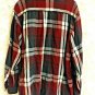 Levis Flannel Button Up Shirt Mens Size XL Plaid 100% Cotton