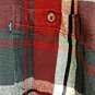 Levis Flannel Button Up Shirt Mens Size XL Plaid 100% Cotton