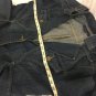 Baccini Jean Jacket Front Tie Womens Size Large Bling Back Blue Jean