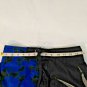 Joe Boxer Red Blue Black Board Swim Shorts Skull Motif Polyester Size M   EUC