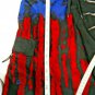 Joe Boxer Red Blue Black Board Swim Shorts Skull Motif Polyester Size M   EUC