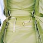Hartmann 26" Tan Tweed Rolling Suitcase Clothing Rack Luggage Locks Strap Hanger