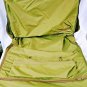 Hartmann 26" Tan Tweed Rolling Suitcase Clothing Rack Luggage Locks Strap Hanger