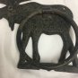 Moose Dinner Bell And Door Knocker Cast Iron Decor