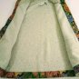 Orvis Cotton Blend Beige Sherpa Womens Vest Tapestry Accents Size Medium