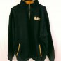 Caterpillar "CAT" Black Cotton Blend Mens 1/4 Zip Pullover Sweatshirt Size XL