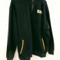Caterpillar "CAT" Black Cotton Blend Mens 1/4 Zip Pullover Sweatshirt Size XL