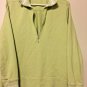Eddie Bauer Half Zip Sweatshirt Womens Size Large Green