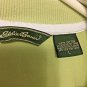 Eddie Bauer Half Zip Sweatshirt Womens Size Large Green