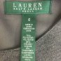 Ralph Lauren Dress Womens Size 6 Sleeveless Belt Gray Fit N Flare Pleated